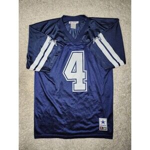 Dallas Cowboys Authentic Jersey DAK PRESCOTT #4 Size Medium NFL Blue White